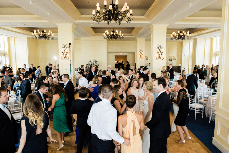 Dancing at the Boston Harbor Hotel with Night Shift Entertainment 
